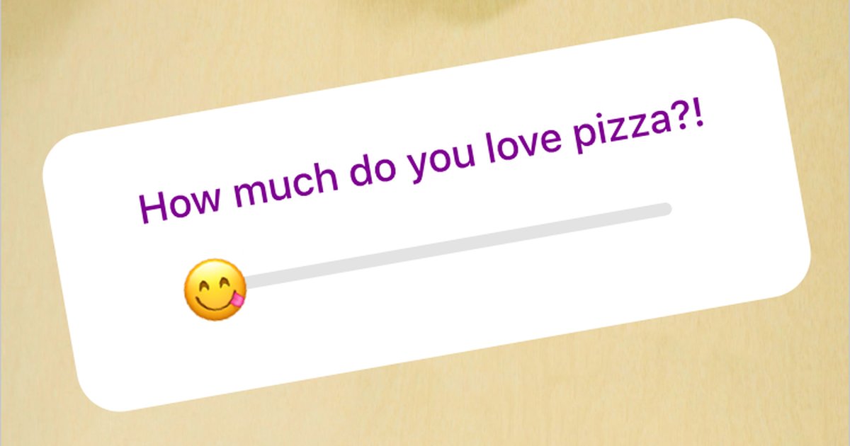 How much do you like this #newfeature on a scale of 🤢 to 😍? "With the #emoji slider, <a href="/Instagram/">Instagram</a> just took story polls to a whole new level." buff.ly/2wAPjxE