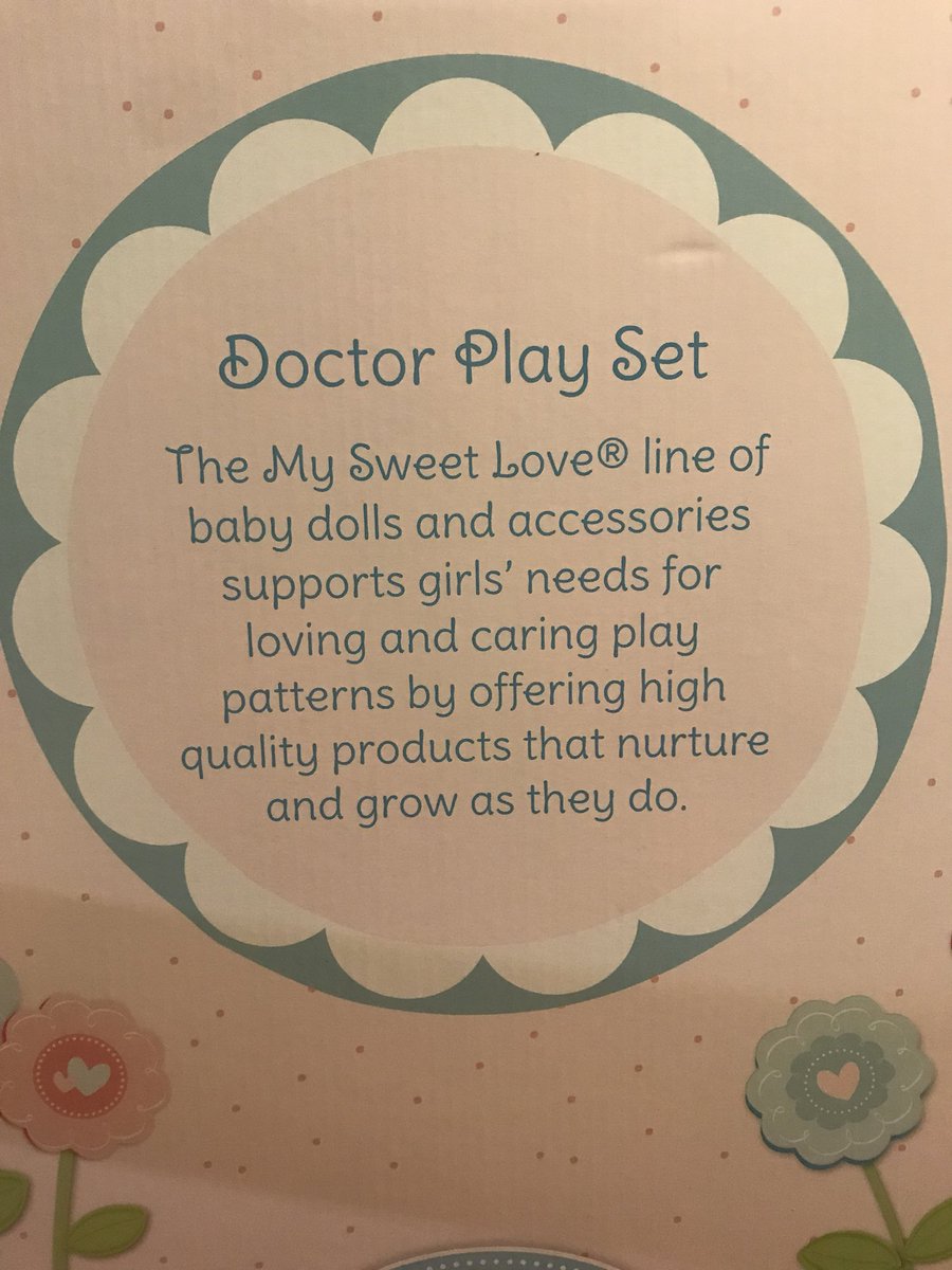 my sweet love doctor play set