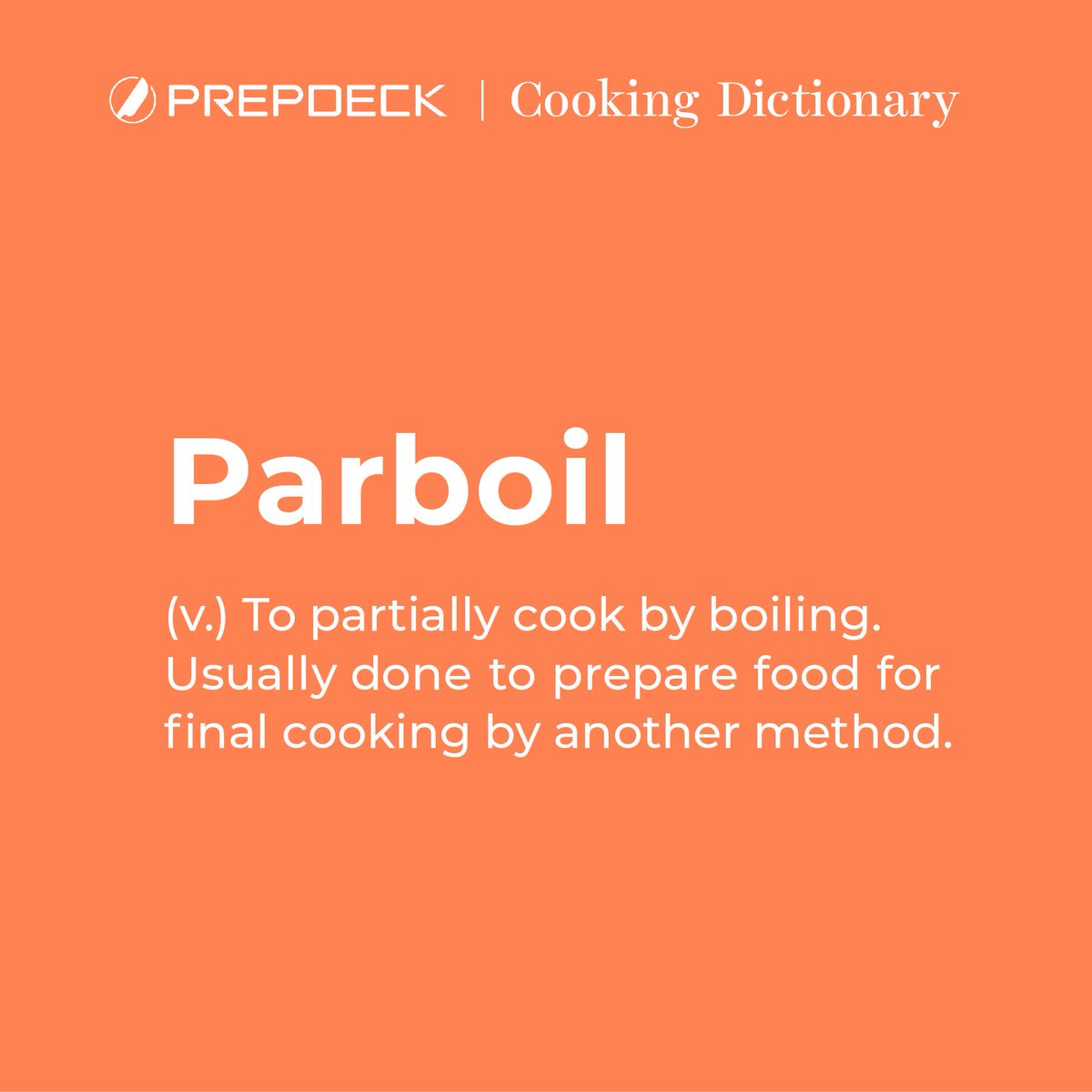 getprepdeck's tweet photo. Getting in the mood for the Prepdeck #Indiegogo launch browsing #cooking lingo. Register for the launch alert and join our countdown at https://t.co/ZviMvVMvCo #parboil #cookingterms #easymeals #cookathome #kitchenboss #design #style #decor https://t.co/6fprKxX1j0