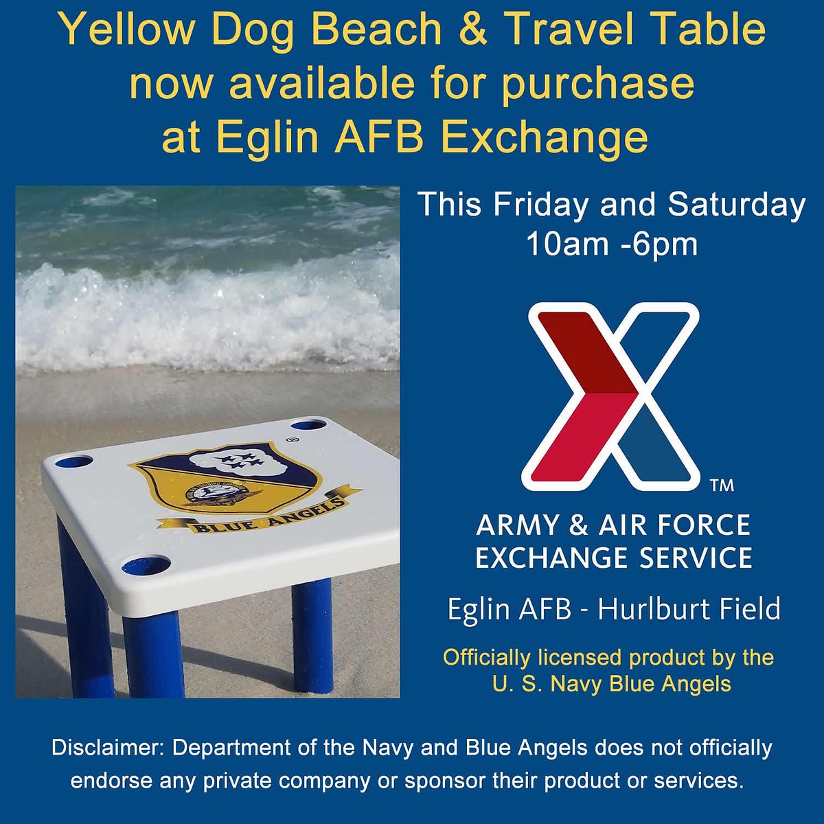 yellowdogtable's tweet image. Yellow Dog Table is a official licenced product with the U.S Navy Blue Angels! 
yellowdogtable.com 
#blueangels #BAFans #entrepreneurs #fatherdaughter #business #inventor #pensacola #florida #copyright #trademark #patentpending #veterans #localbusiness #BAFans