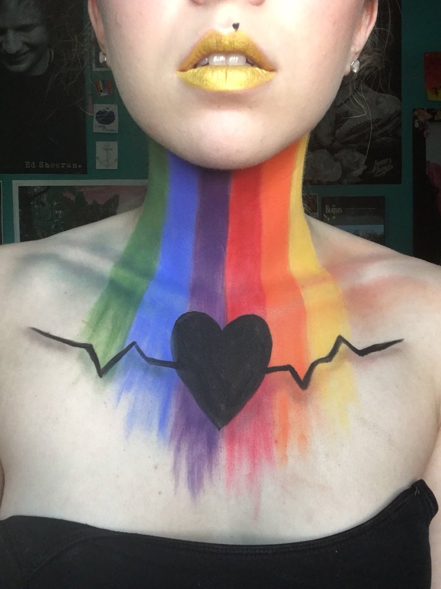 lydrob228's tweet photo. Happy Pride Month! 🌈 @MadeULookbyLex @patrickstarrr @MannyMua733 @GlamandGore https://t.co/Yr1iLM6FP0
