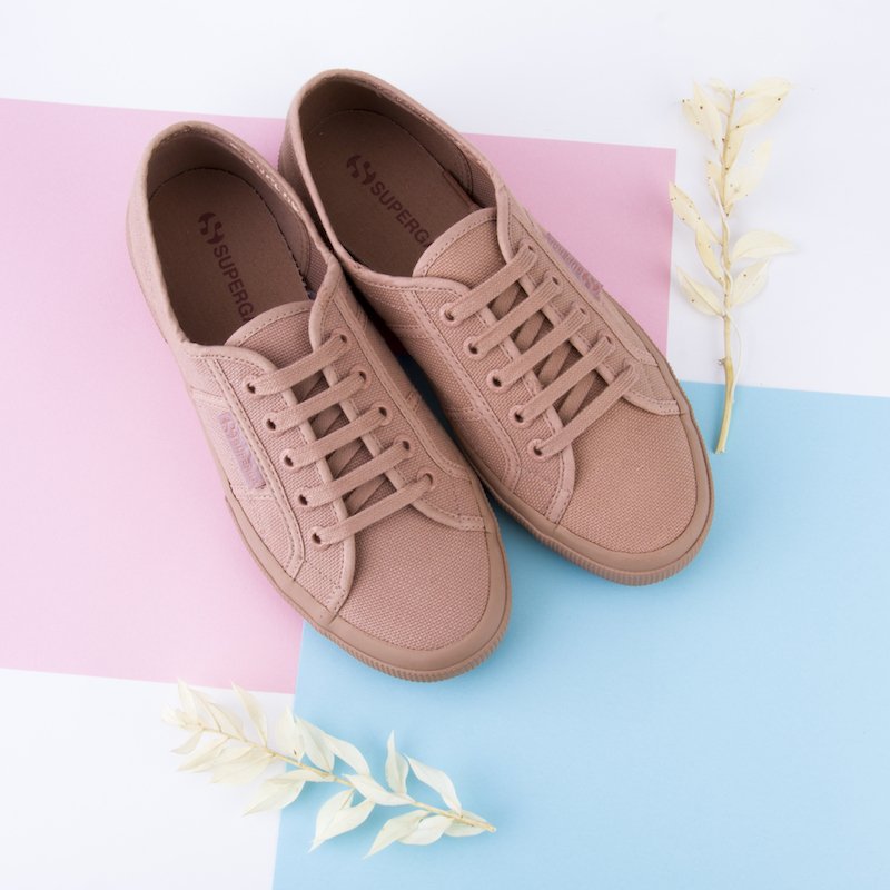 superga total rose mahogany