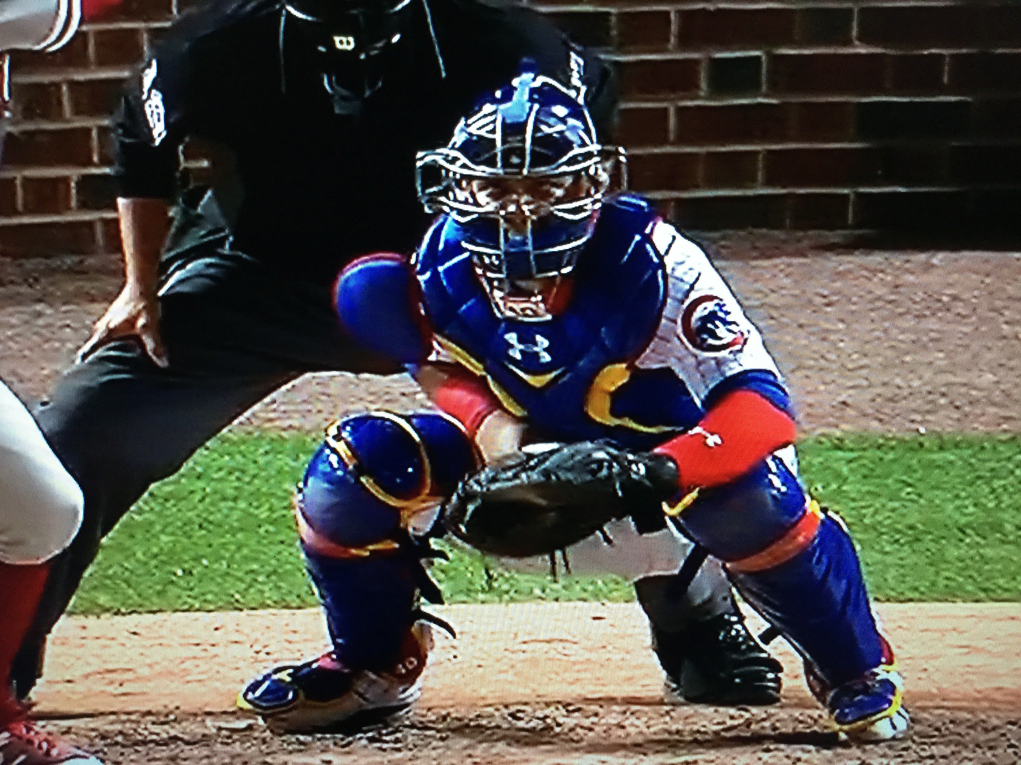 Paul Lukas on X: MLB banned Cubs catcher Wilson Contreras's