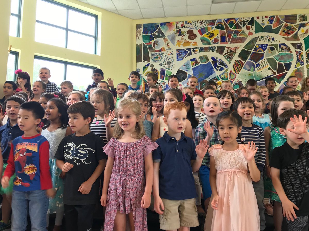 MrsKHarte's tweet photo. So proud of my students today at the Kindergarten performance!  They worked so hard (also got a little choked up after while telling them they were wonderful-it’s that time of year.). Almost time for them to fledge. 😢 https://t.co/lg2uOSVV5y