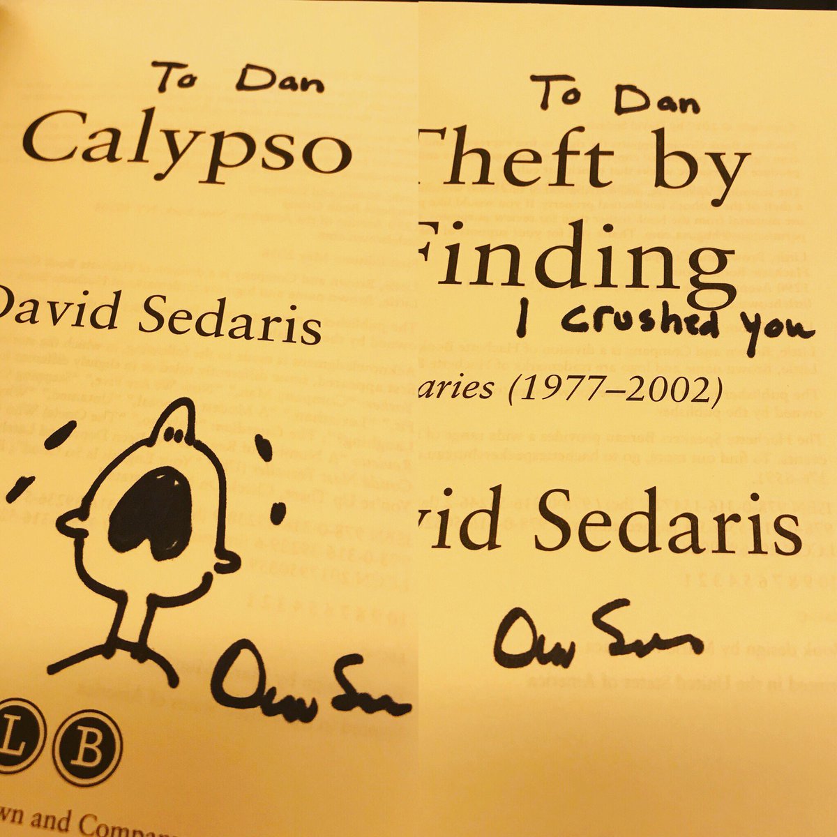 BostonDaniel22's tweet image. #DavidSedaris beat me in steps today.