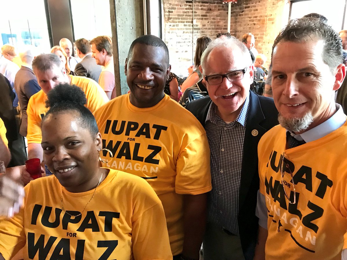 Tim_Walz's tweet photo. Our vision for #unitingMN is inclusive, joyful, & relentlessly optimistic. We know
MNs have more in common than what divides us- we all want accessible, affordable health care, a great education for our kids and reliable jobs. Together we can #uniteMN and achieve these goals. https://t.co/plnomGJiUA