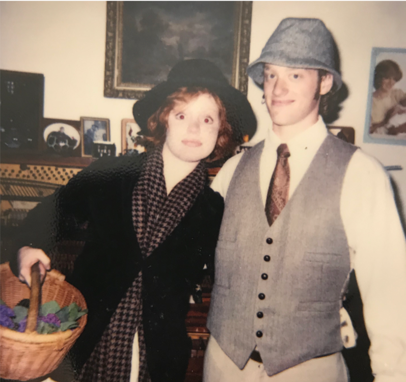 BillDerry's tweet photo. @LaurenAmbroseOn Synchronicity? You came with Adam Kimmerlin to our British party on St.Ronan St. in 1997 as Eliza Doolittle! We were sorry to miss you in last Saturday's 2:00 performance! https://t.co/x3Qyup9hSC