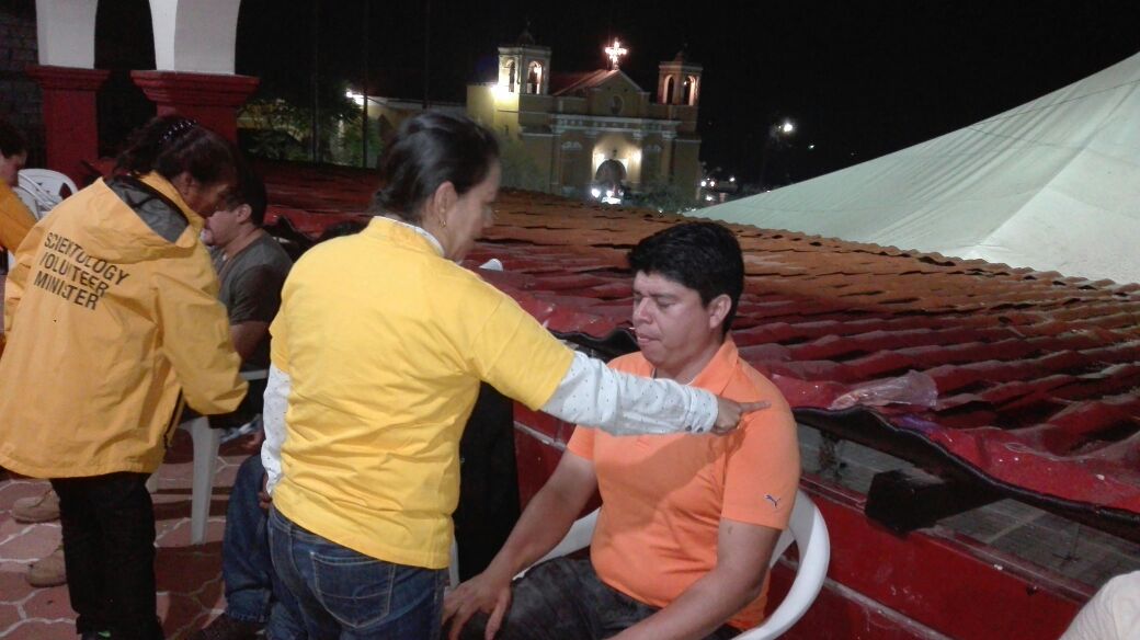 ScientologyVM's tweet photo. A team of Volunteer Ministers has been deployed at #guatemalavolcano's ground zero providing much-needed aid.   
There are currently 3,665 people evacuated in 21 shelters located in Escuintla, San Lucia Cotzumalguapa, Siquinala, Alotenango, Chiquimulilla and Taxisto. #Guatemala https://t.co/R20u8uPnub