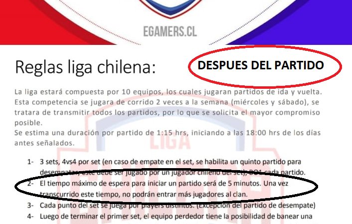ChileanBrother's tweet photo. Anunciamos nuestra salida de la @LigaChilenaEG el motivo y las pruebas están en las imágenes. https://t.co/1Ctj9nLWdl
