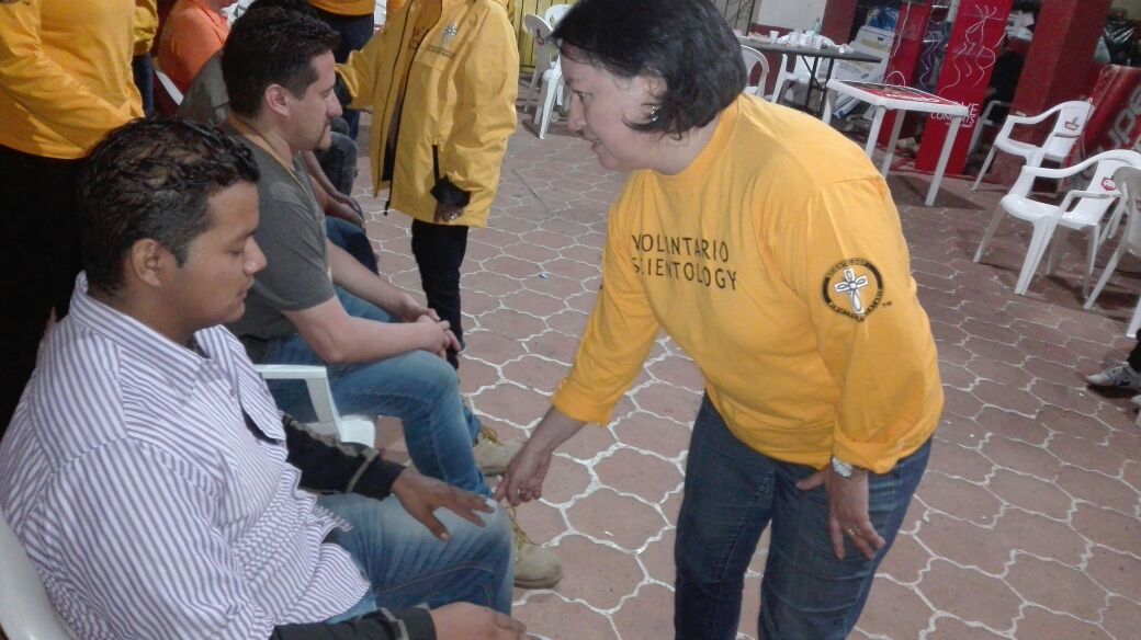 ScientologyVM's tweet photo. A team of Volunteer Ministers has been deployed at #guatemalavolcano's ground zero providing much-needed aid.   
There are currently 3,665 people evacuated in 21 shelters located in Escuintla, San Lucia Cotzumalguapa, Siquinala, Alotenango, Chiquimulilla and Taxisto. #Guatemala https://t.co/R20u8uPnub