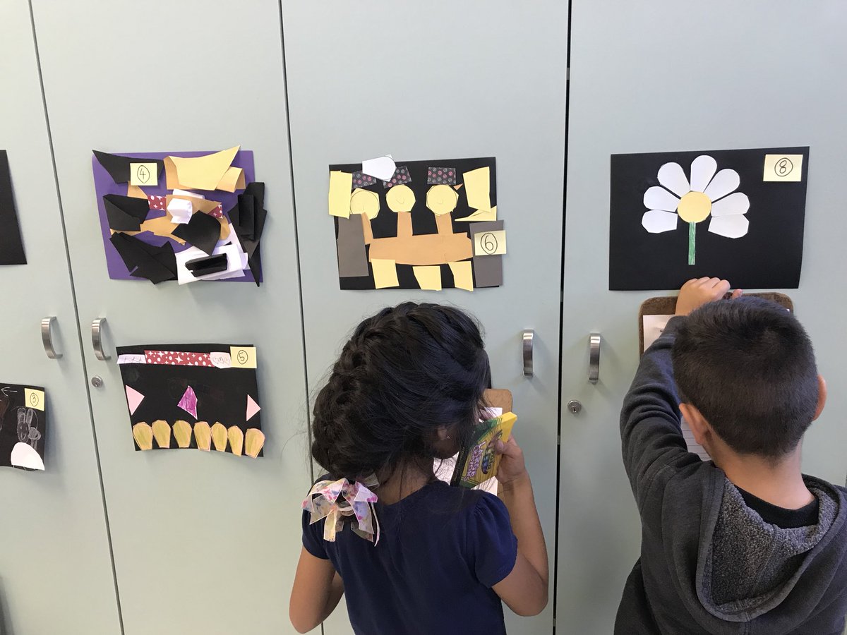 Ms_HenryLMA's tweet photo. What’s your #perspective? Ss went on a gallery walk to view each other’s mystery art projects and explore their own perspectives. @ADES_SMUSD https://t.co/fH5zKTEPOC