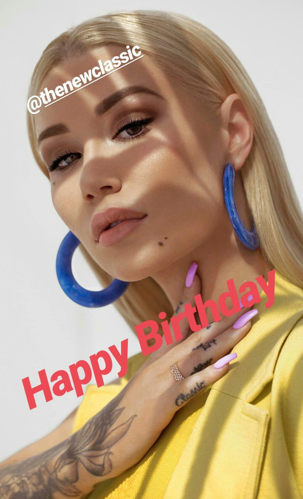 Iggy Azalea Happy Birthday  