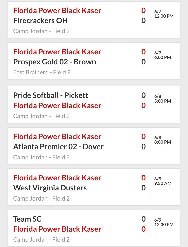 PowerKaser's tweet photo. Come check us out this weekend in Chattanooga,Tennessee at the Scenic City Tournament! https://t.co/9J9VIeL3tK