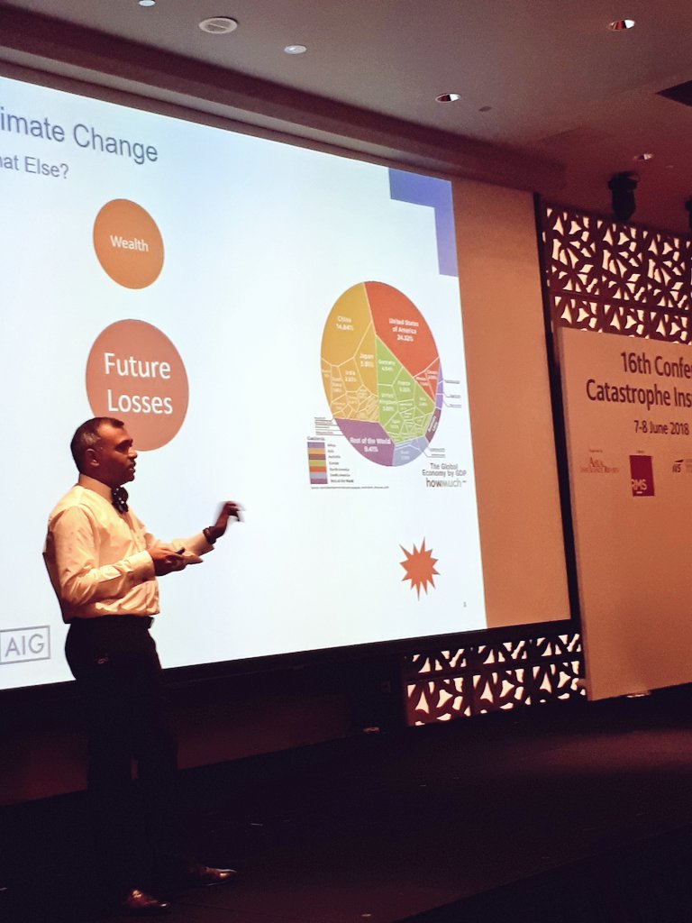 Fazlanfuad's tweet photo. “Preparing for the worst is not the same as preparing for the worst that we have seen” - Shitalkumar R Khandar  @AIGinsurance #AIRcat #ClimateChange https://t.co/RWpeGomEmx