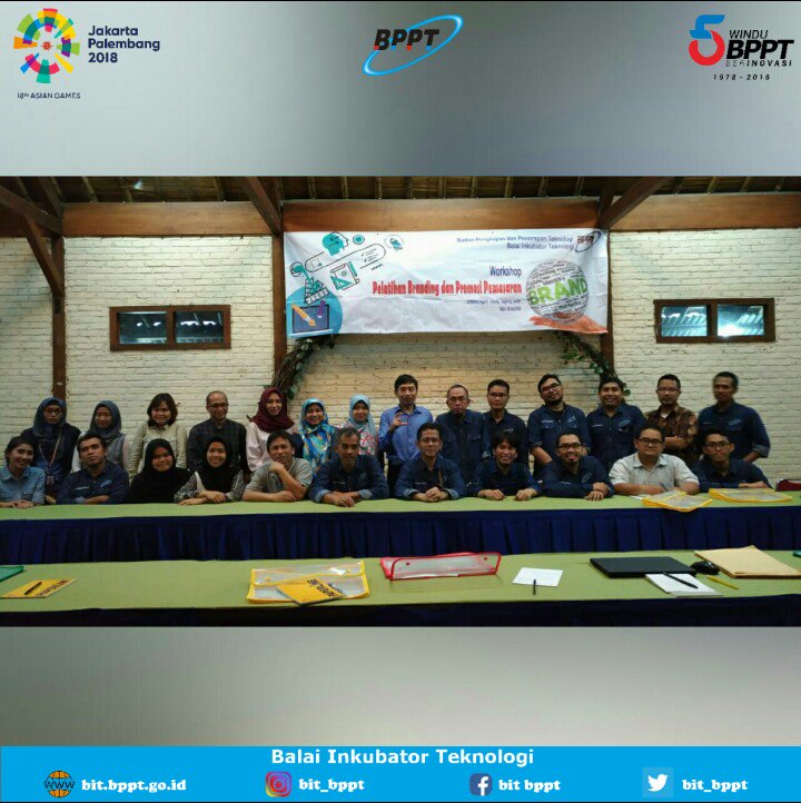 bit_bppt's tweet image. BIT mengadakan kegiatan Workshop Pelatihan Branding dan Pemasaran.
Kegiatan ini diharapkan dapat membantu BIT dan tenant yang dibina oleh BIT agar sukses dalam melakukan brand campaign

#bppt #bit_bppt #technologyincubator 
#branding #brandcampaign #brandawareness #marketing