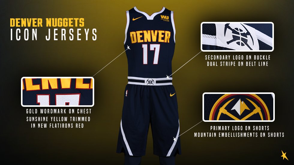 denver nuggets mountain jersey