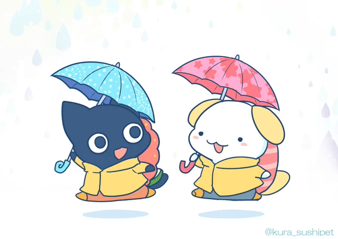 カサ貸してくれるの?ありがとう～! 