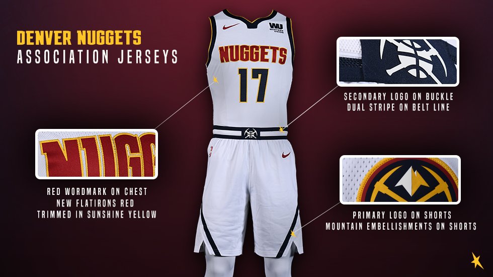 denver nuggets home jersey 2018