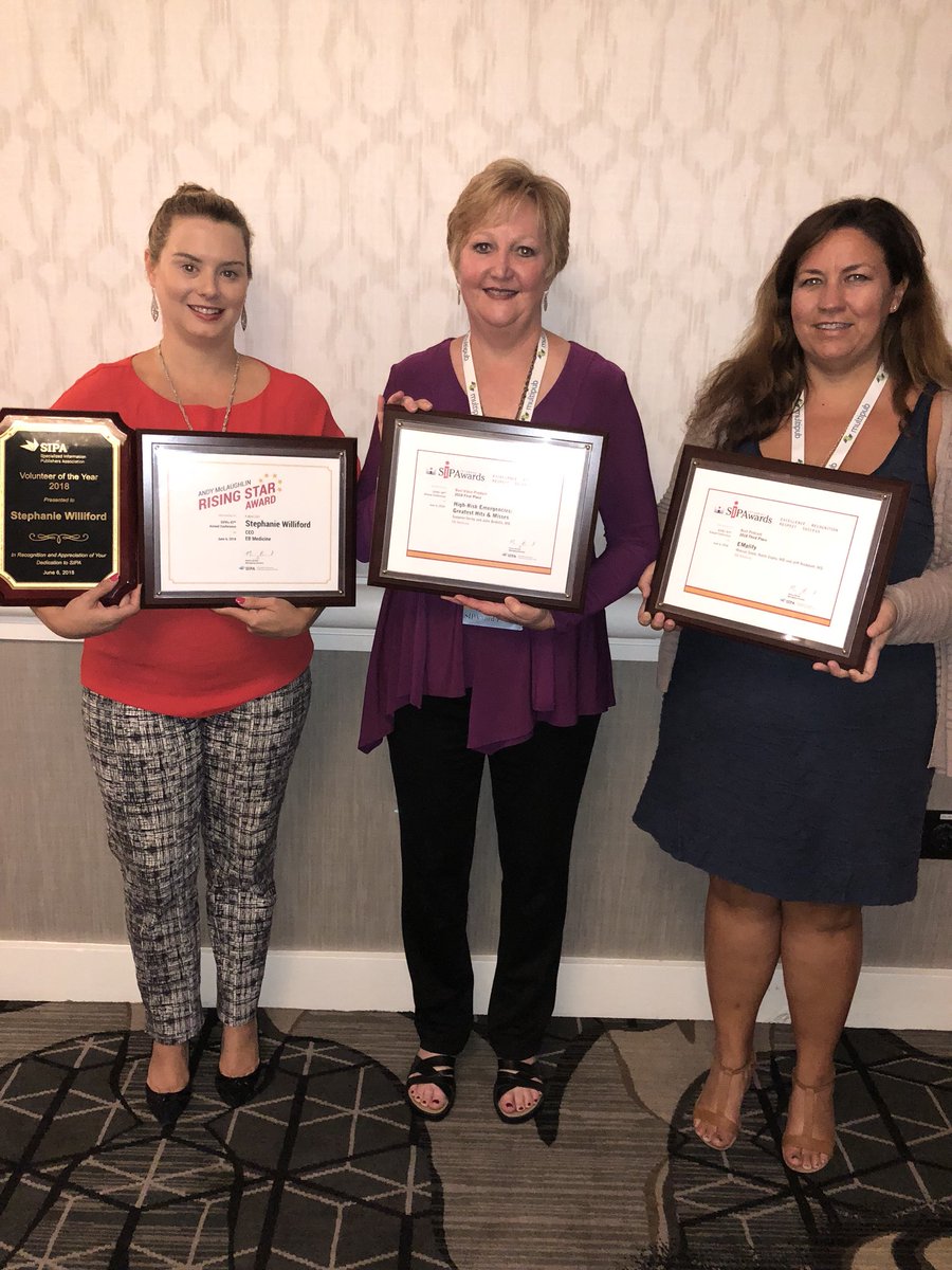 EBmedicine's tweet photo. Proud to have won 1st place for our EMplify podcast and 3rd place for our High-Risk Emergencies video at #SIPA18! https://t.co/pbc9jDopmV