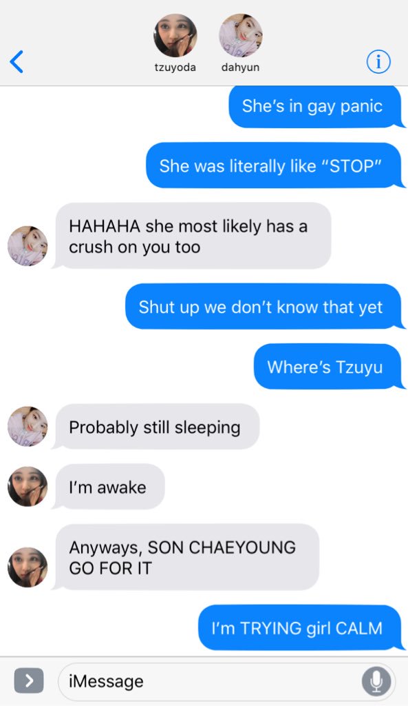 Mina a panicked gay?