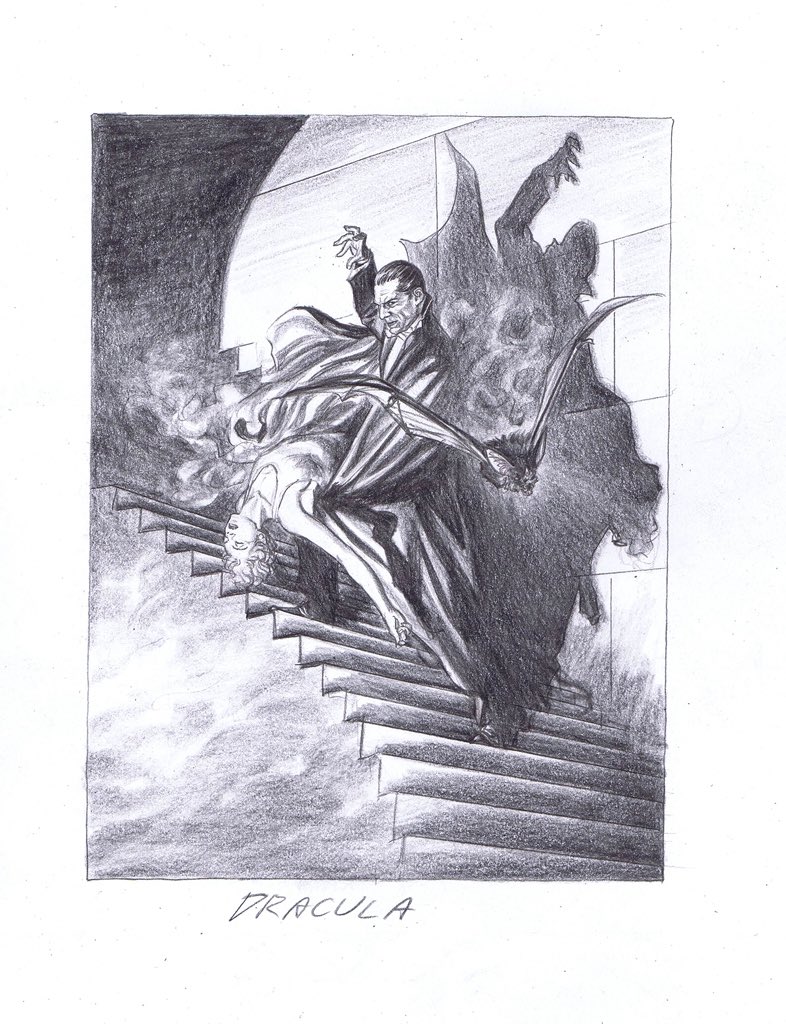 thealexrossart's tweet photo. #ThursdayThoughts #universalmonsters prelims @salcomicbookpro https://t.co/Iyh4YzuopL