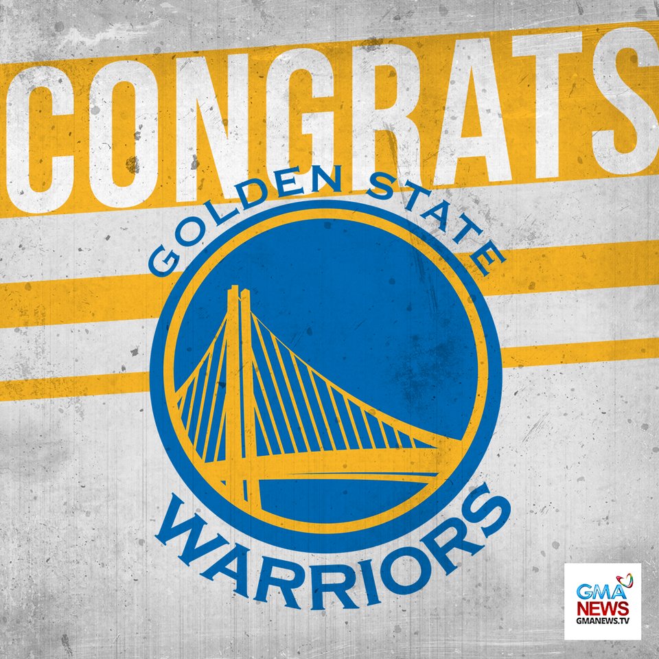 JUST IN: The Golden State Warriors are a win away from another #NBAFinals title with their road victory over Cleveland Cavaliers in Game 3 of the #NBAFinals, 110-102 .  
#StrengthInNumbers #WhateverItTakes #NBAFinals
