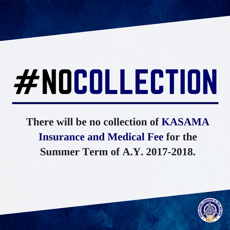 thecoesc's tweet photo. Good Day! For those who are enrolled for Summer Classes, have your names listed for your refund for the Insurance Fee and KASAMA Medical Fee at the Information Desk in front of MIDSA Office.
Take Note of the following steps listed below.
#NoCollection https://t.co/MZJlNaCjf0