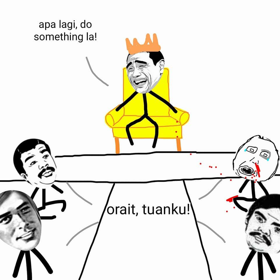 Iqtodabal's tweet photo. I’m surprised this photo thread from FB hasn’t made its way to Twitterjaya yet.

Insightful, and relevant, commentary on the recent happenings with our monarchy. 

Part 1 https://t.co/yCujwY1mPm