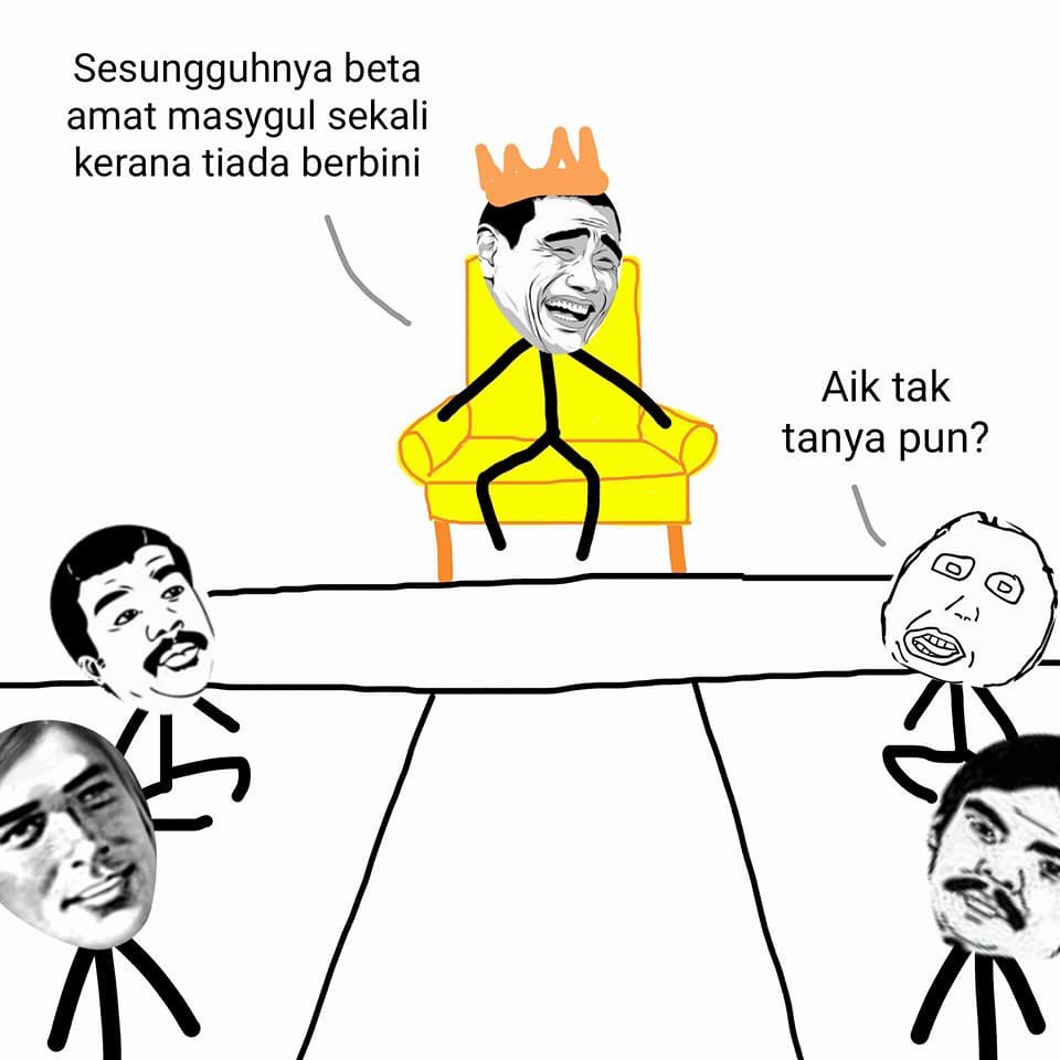 Iqtodabal's tweet photo. I’m surprised this photo thread from FB hasn’t made its way to Twitterjaya yet.

Insightful, and relevant, commentary on the recent happenings with our monarchy. 

Part 1 https://t.co/yCujwY1mPm