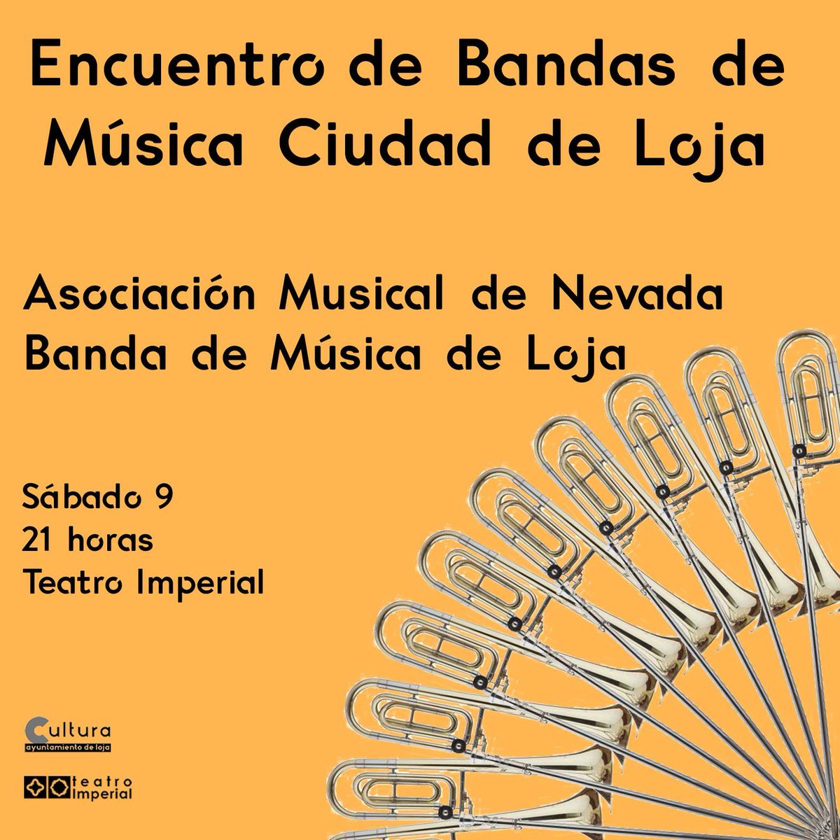 Este sábado tendremos el gusto de participar en el tradicional encuentro de bandas de feria chica de Loja (Granada).