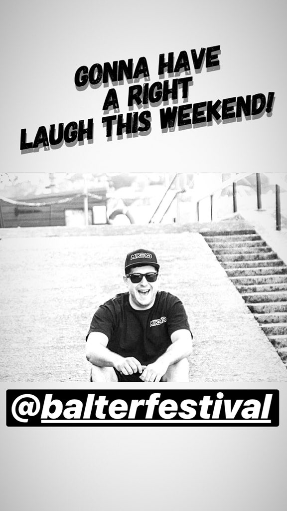 Mikeybcomposer's tweet image. @balter_festival THIS WEEKEND! 
Catch me in the @24hrGarageGirls stage at 6pm Saturday 🚀
#festival #mikeyb #saturday
