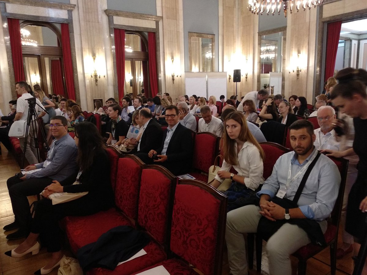 nzebready's tweet image. A great event today in Belgrade - the final conferece of the #EmBuild project supporting municipal strategies for deep energy renovation. No doubt, a key step in unlocking the market for #NZEB professional training.