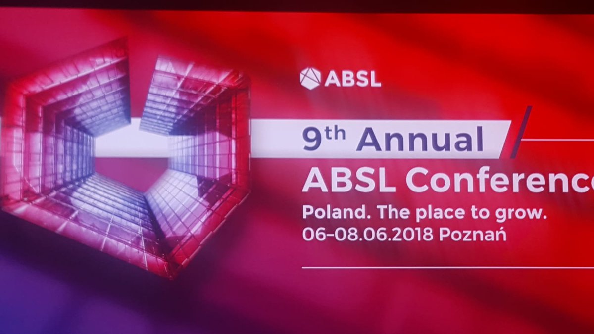 Already at 9th ABSL Conference in Poznan  #abslconference #poznan #absl <a href="/ABSL_EU/">ABSL</a>