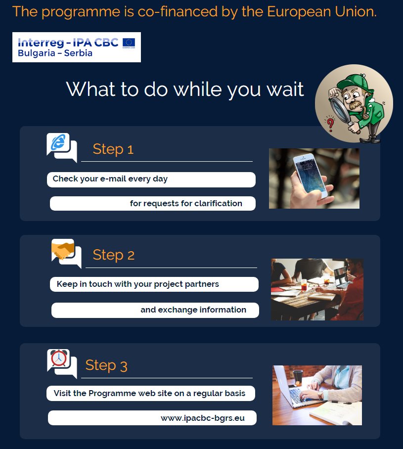 ipacbcbgrs's tweet image. 🤔Какво да правите, докато чакате
⏰🤝📧
🤫Шта да радите док чекате
#SecondCall #ProjectProposals #Assessment