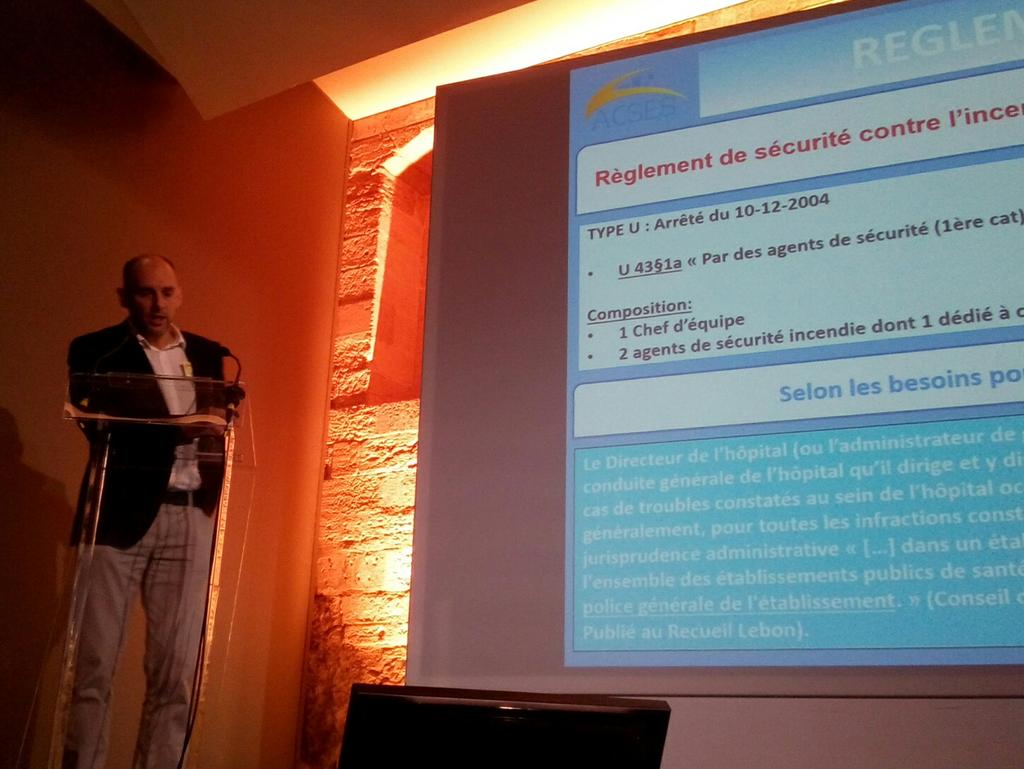 Stephan Thamier nous présente son retex concernant les écueils à éviter lors de la passation des marchés de prestations d'entreprise  de sécurité #acses