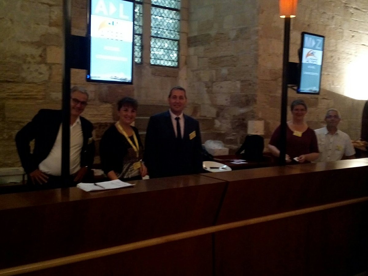 Bienvenue aux journées d'études de l'Acses au palais des papes d'Avignon. #acses