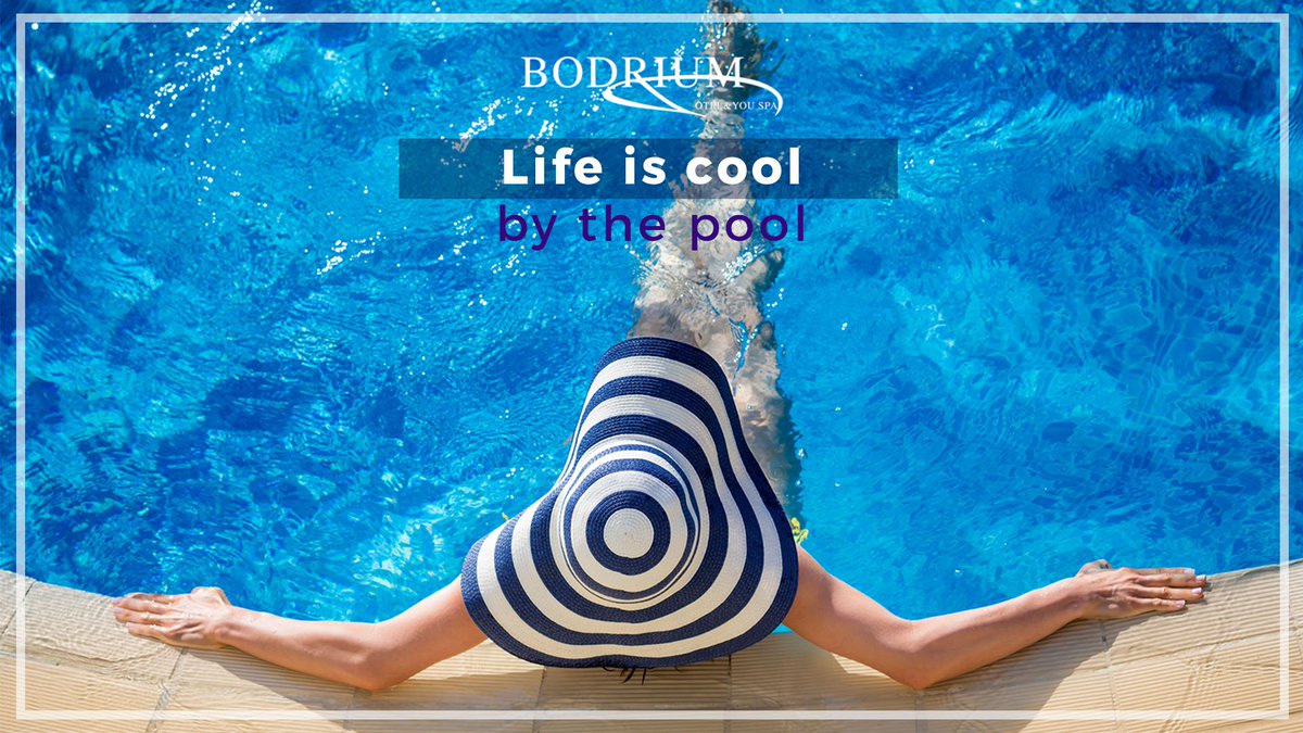 Life is cool by the pool <a href="/BodriumOtel/">Bodrium Otel & SPA</a>  #bodrum #summer #pool