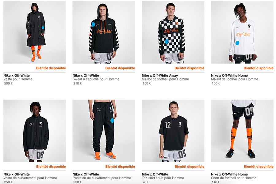 ensemble nike off white ensemble nike off white