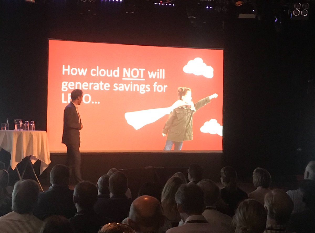 Hosting-kostnader vil være som nå de kommende år - skytjenester kommer oppå sier #LEGO på #InspiredByCrayon