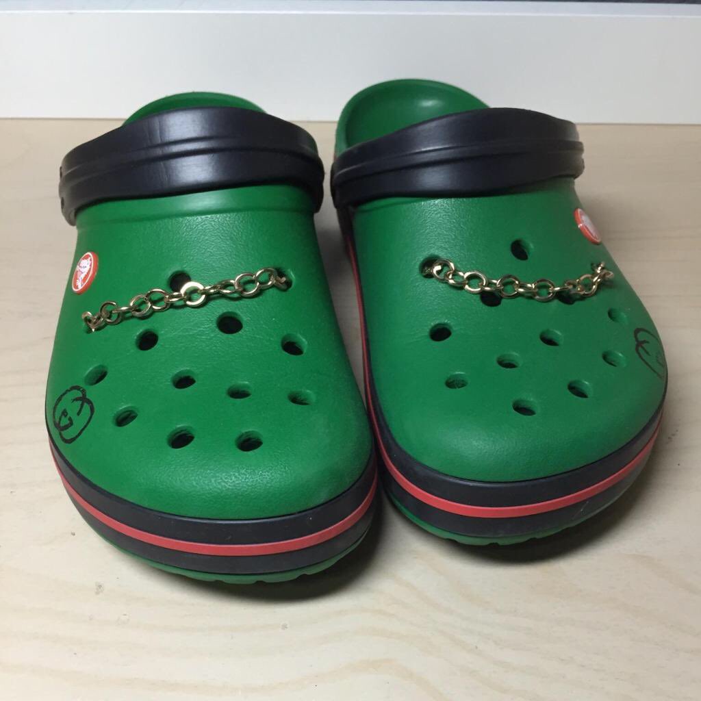 gucci and crocs collab