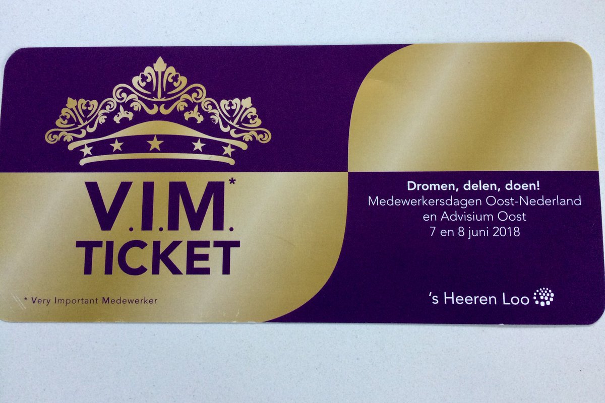 brechtjefleur's tweet photo. #sHeerenLoo #shloost Vandaag 7 juni, de eerste Medewerkersdag Regio-Oost-Advisium. Samen dromen, delen, doen! Welkom Very Important Medewerker! https://t.co/nYWph8G6hV