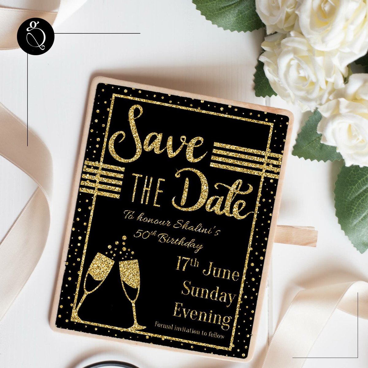 GraphicsQ's tweet photo. Wow your #Guests with some amazing #Invitations! A #Black and #Gold themed 50th birthday #Invitation designed for a #Milestone #Birthday!

#GQ #GraphicsQue https://t.co/XmIWja47fR