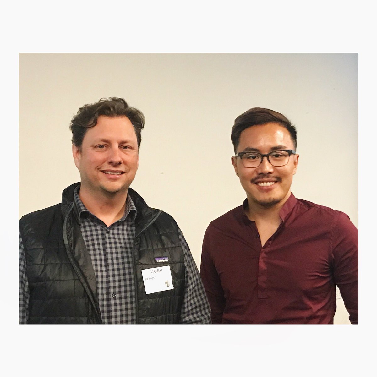 raymonst's tweet photo. representing @SalesforceUX with @jdvogt #visualizationnights 📊 https://t.co/xXEfNImxvz