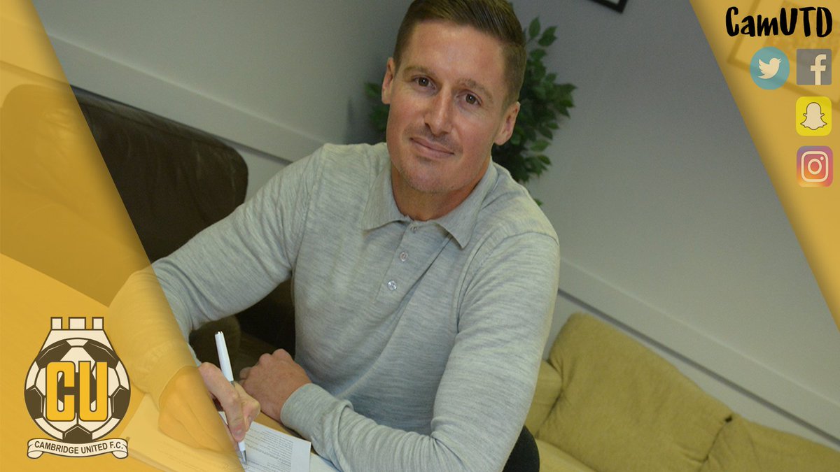 ✍️ IT'S SIGNED

Barry Corr completes new six month deal with the U's, as he returns for 2018/19.

Full story here ➡️ cambridge-united.co.uk/news/2018/june…

#CamUTD