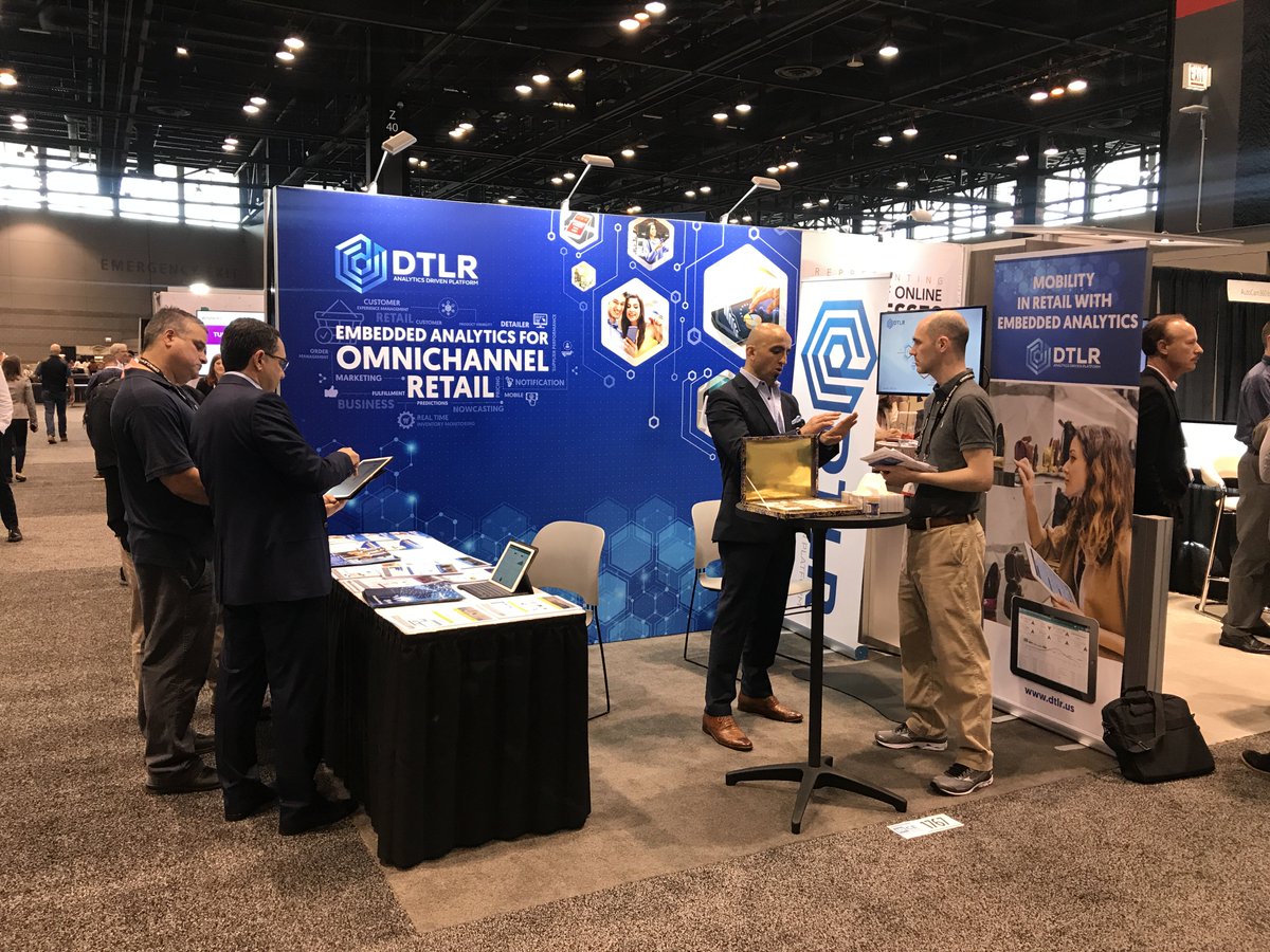 DTLR_Platform's tweet photo. The 2nd day at #IRCE18 went great! We met lots of amazing people and shared lots of ideas (and some Turkish delight too).
Booth #1767 is where we're at, come and say hi any time!

#businessintelligence #businessanalytics #omnichannel #retail #ecommerce #datadriven #obase #dtlr https://t.co/0hqlrfzJ49