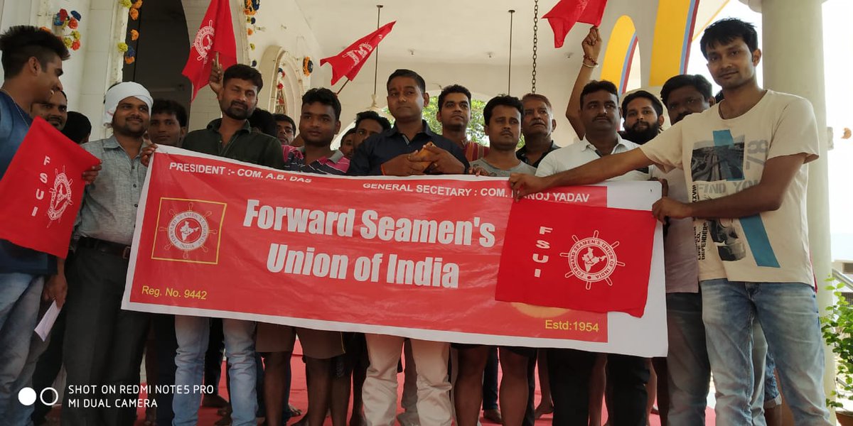 FSUIINDIA's tweet photo. Seafarers of Bihar organising together with FSUI from all corner of state. FSUI wishes and commitment of support stand together.
#weunitetogether #weareseafarers #struggletogether #Bihar #weareitf #Indiansailors #wearewithfsui #westandwithmanojyadav https://t.co/XPCJV4B63J