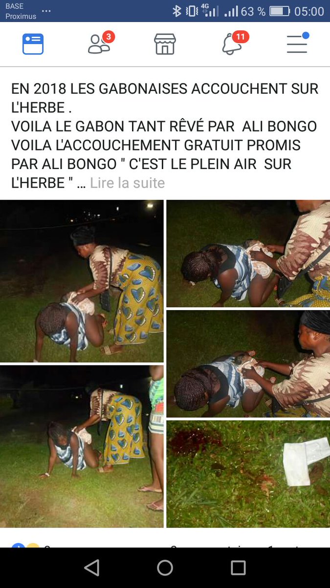 suzanne_barat's tweet photo. @MarocDiplomatie @PresidentABO @AUC_MoussaFaki La terreur sur le peuple gabonais c est la mission première d Ali bongo le démocrate qui tue son peuple a qui il doit tout. Femmes accouchent à même le sol. charniers des Gabonais disparus. Familles n ont pas fait de deuil. Nous femmes pleurons encore nos fils et filles. https://t.co/ZMhL6mvFEQ