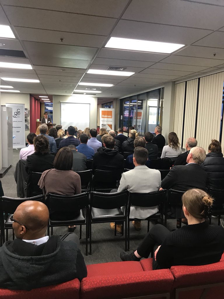 NZGBC's tweet photo. What a great turn out for Green Speak Waikato hosted by #Hamiltoncitycouncil also thanks to sponsors #boffamiskell and #pauaarchitects https://t.co/aWPva6YPud