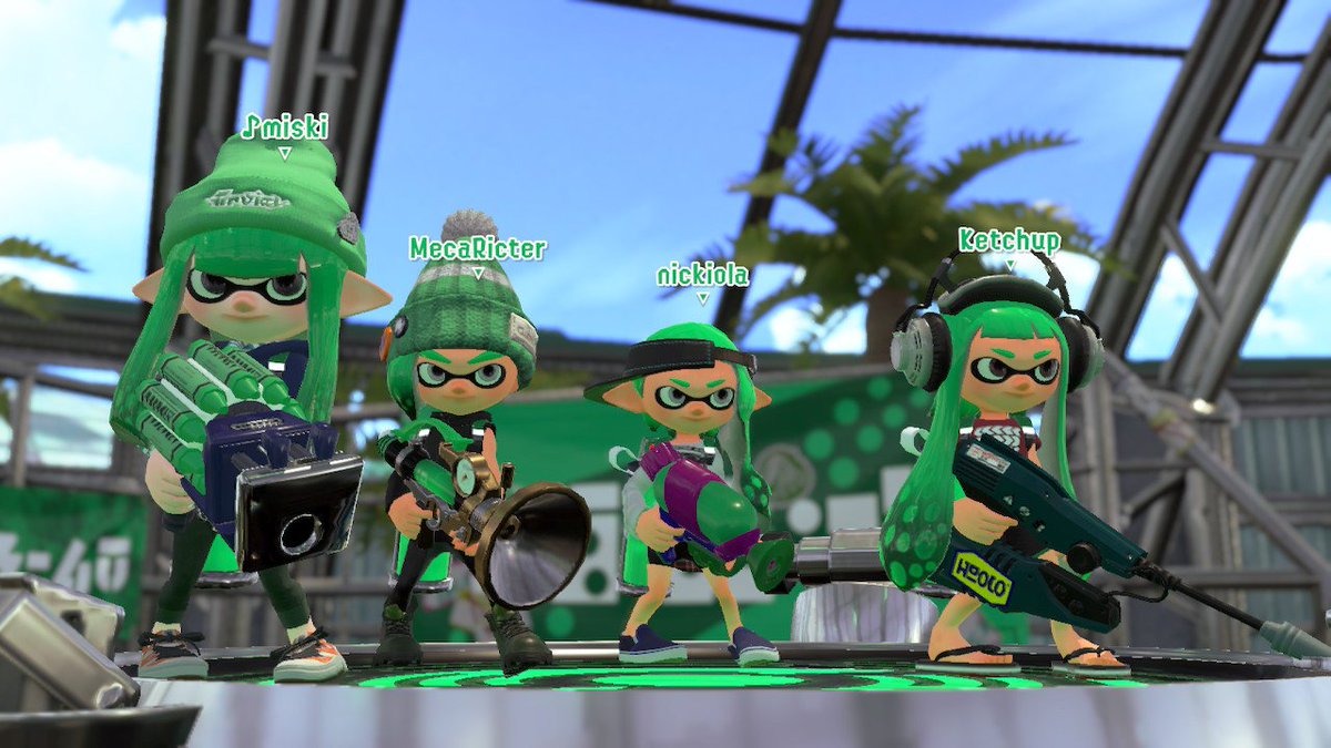Lokno's tweet photo. Shallow Pan of Food #SNS4 #Splatoon2 https://t.co/YBv8wieiNy