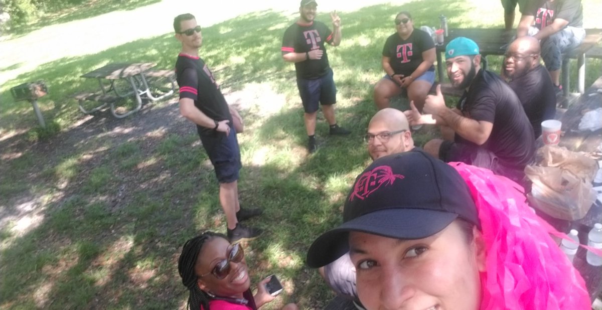 #SFTL #LoveMyJob #Magenta #Tmobile #LoveMyTeam #Nature #TeamBuilder #ExploreAndDiscover #Uncarrier Had a great team meeting discussing our June action plan and celebrating May Success. #WeWontStop @JohnLegere @JonFreier @RJGomezIII #PlayToWin #MakeitFun